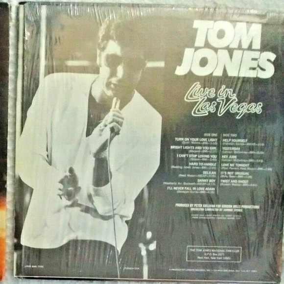Tom Jones-Help Yourself, Fever Zone, Tom, Live-Las Vegas, Caesars Palace 5 LPs - Picture 8 of 14